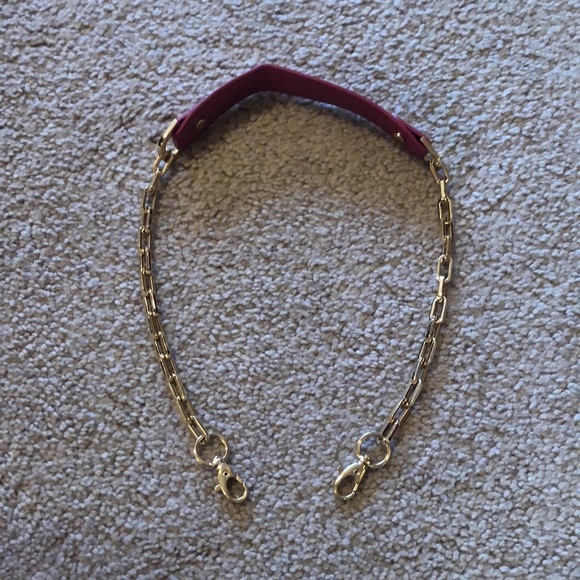 Raspberry Tory Burch Clutch - Picture 5 of 11